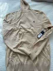 ポロラルフローレン ベージュ ニット セーター L