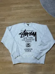 2026年最新】stussy スウェット ワールドツアーの人気アイテム - メルカリ