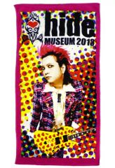 hide MUSEUM 2013 バスタオル (東京限定) カード2種付き - メルカリ