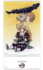 【中古】アクリルスタンド・アクリルパネル 竈門炭治郎＆我妻善逸＆嘴平伊之助(第24話前半) アクリルスタンド 「アニメ 鬼滅の刃 歴代全幕間画 WEBSHOPくじ 竈門炭治郎 立志編」 C-045賞