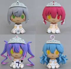 【中古】トレーディングフィギュア 全4種セット 「一番くじ ホロライブ ～Wedding Dress Style～」 ちょこのっこ賞