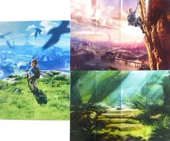 【中古】ポスター(アニメ) B2ポスター3種セット(八つ折) リンク 「ゼルダの伝説 ブレス オブ ザ ワイルド」 マイニンテンドーポイントプログラム景品
