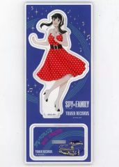 [중고]아크릴스탠드·아크릴 패널 요르 포저 [SPY×FAMILY×TOWER RECORDS CAFE 트레이딩아크릴스탠드]