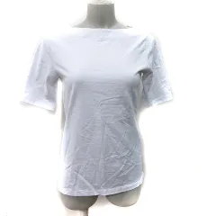 ナノユニバース nano universe Tシャツ カットソー 半袖 M 白 ホワイト /YI