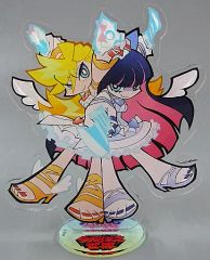 [중고] 아크릴 스탠드 아크릴 패널 팬티 & 스타킹 아크릴 스탠드 [Panty & Stocking with Garterbelt TRIGGER×GOOD SMILE COMPANY 이마이시 요유키의 세계 [글렌 라간] [킬라킬] [프로메어]
