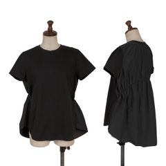 yori ヨリ へムフレア トリコットカットソー バックリボン 手洗い可能