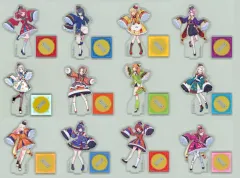 【中古】アクリルスタンド・アクリルパネル 全12種セット 描きおろし アクリルスタンド 「一番くじ 学園アイドルマスター Part3」 H賞