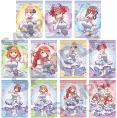 【中古】キャラカード 全11種セット 「五等分の花嫁* トレーディングブロマイド 紫陽花ドレス」
