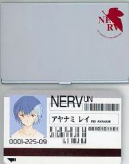 エヴァンゲリオン 限定 レトロ NERV 名刺入れ 名刺ケース アスカ 2