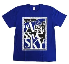 【中古】Tシャツ(女性アイドル) 雨宮天 会場カラーTシャツ ブルー XXLサイズ 「LAWSON present 雨宮天ライブ2017 “Aggressive SKY”」 12/29中野会場限定