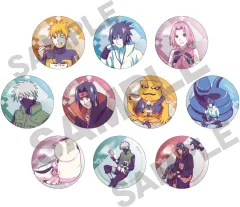 【中古】バッジ・ビンズ 全10種セット 「NARUTO-ナルト- 疾風伝 トレーディングメタル缶バッジ ひと休み クラパレット」