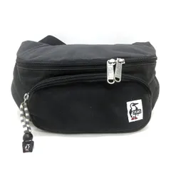 d■チャムス/CHUMS ボディバッグ ショルダーBAG 黒/70【中古】