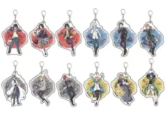 【中古】キーホルダー・マスコット(キャラクター) 全12種セット 「ヒプノシスマイク -Division Rap Battle- グラフアートデザイン アクリルキーホルダー 01」