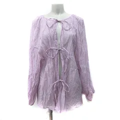 チャオパニック ティピー CIAOPANIC TYPY シャツ ブラウス シアー 長袖 ONE ピンク /YI