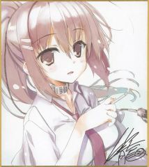 [Used] Paper Product [Single Item] Yuki Mizukami Replica Shikishi (Illustration Board) - Bonus Item Included with the PC Software "Wonderful Days ~Discontinuous Existence~ Full Voice HD Version"