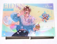 中古】雑貨 戀一輪(荻pote) メタルアートプレート 「絵師100人展 13