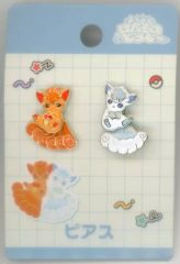 [Used] Accessories (non-metallic)Vulpix& Alola Vulpix Earrings that look alike "Pocket Monster"Pokemon Center exclusive"