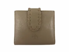 イルビゾンテ IL BISONTE 二つ折り財布 札入れ レザー SSW017PV0001 グレージュ