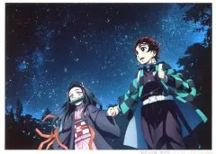 【中古】キャラカード(キャラクター) 炭治郎＆禰豆子(歩く) 「鬼滅の刃×ufotable cafe 第3期 ランダムブロマイドくじ(ED)」