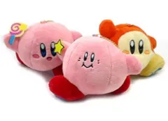 【中古】ぬいぐるみマスコット・ぬいぐるみバッジ 全3種セット プププなぬいぐるみマスコット 「一番くじ 星のカービィ 25周年プププコレクション」 D賞