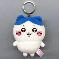 【中古】ぬいぐるみマスコット・ぬいぐるみバッジ ハチワレ ミニマスコットキーリング 「ちいかわ なんか小さくてかわいいやつ ちいかわパーク」
