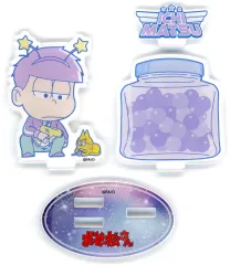 【中古】アクリルスタンド・アクリルパネル 一松 「おそ松さん×#推しとアメ ミニキャラアクリルスタンド」