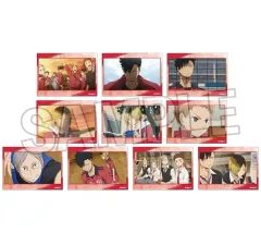 【中古】シール・ステッカー 全10種セット 「ハイキュー!! トレーディングステッカー 音駒高校」