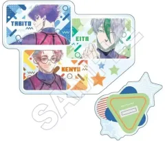 【中古】アクリルスタンド・アクリルパネル 烏旅人＆乙夜影汰＆雪宮剣優 Jewel Flash vol.4 アクリルスタンド 「ブルーロック」