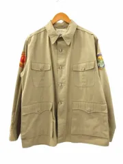エルエルビーン L.L.BEAN 60s サファリジャケット シャツジャケット 筆記体タグ ヴィンテージ ベージュ 