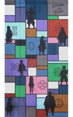 [중고] 태피스트리 기둥 (실루엣) 영업 [귀멸의 칼날 × 시마무라]