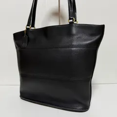 【美品】Vintage COACH ヴィンテージ オールドコーチ トートバッグ 肩掛け ショルダーバッグ グラブタンレザー ブラック 大容量 MADE IN USA USA製