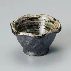 白刷毛均窯花型珍味鉢