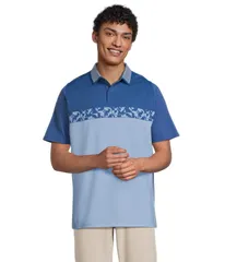 キャラウェイ メンズ トップス シャツ ポロシャツ オックスフォード Callaway Engineered Oxford Block Polo Galaxy Blue ブルー