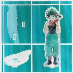 【中古】アクリルスタンド・アクリルパネル 緑谷出久 アクリルスタンド 立ち絵 お掃除コスチューム REGENERATION 「僕のヒーローアカデミア TOHO animation STORE×baseyard tokyo ”REGENERATION” MY H