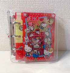 シャカシャカノート　シール帳　A8 バインダー　キティー