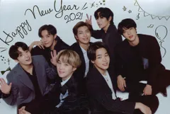 BTS 2021 FC特典 メッセージカード