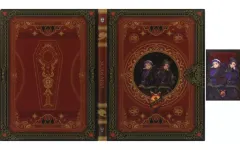 【中古】食玩 トレーディングカード ディズニー ツイステッドワンダーランド ウエハースカードファイル 4.スカラビア寮ver. アニメイト＆プレミアムバンダイ限定