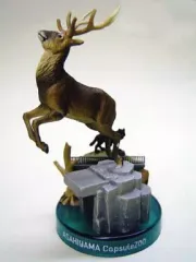 【中古】トレーディングフィギュア 築山を駆けるシカ 「旭山動物園カプセル・ズー Vol.3 旭山動物園ヴィネット」