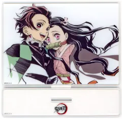 【中古】アクリルスタンド・アクリルパネル 竈門炭治郎＆竈門禰豆子(第26話後半) アクリルスタンド 「アニメ 鬼滅の刃 歴代全幕間画 WEBSHOPくじ 竈門炭治郎 立志編」 C-050賞