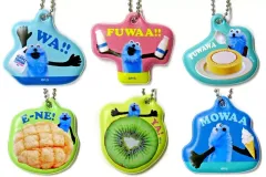 【中古】キーホルダー 全6種セット オリジナルチャーム 「パペットスンスン×ローソン」 対象商品購入特典