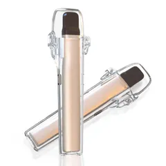 for 3との互換性あり保護ケース ドクターベイプ3カバーとの互換性ありドクターベイプ3収納カバー電子たばこ用ケース充電方便吸收衝 ケースModel (透明)