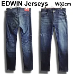 EDWIN　エドウィン　Jerseys　W82cm / M　スーパーストレッチ　ER22　スリムスキニーデニム　ダークブルー　ジャージーズ　メンズ