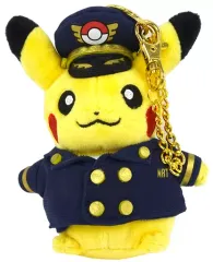 【中古】雑貨 パイロットピカチュウ 成田空港店ver. マスコット 「ポケットモンスター」 ポケモンストア 成田空港店限定