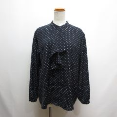 エムズグレイシー M'S GRACY フリルカットソー 長袖 40 ピンク □FY