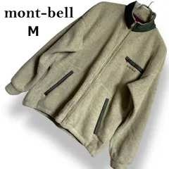【極希少】90s mont-bell モンベル フリースジャケット ポーラテック ビンテージ 防風 防寒 テック オールド モンベル Y2K レトロ 古着 1975【M】2602051AP