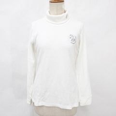 エムズグレイシー M'S GRACY フリルカットソー 長袖 40 ピンク □FY