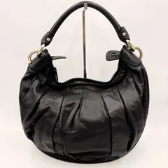 BALLY（バリー）GG-HF レザー ワンショルダーバッグ ブラック ゴールド金具