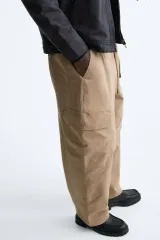 ザラ ワイド カーゴ パンツ