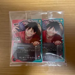 モンキーDルフィ　一番くじ　プロモガード　新品未開封　2枚