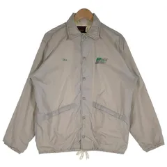 80's Pla-Jac by Dunbrooke ダンブルック ナイロンコーチジャケット ホワイト USA製 Size 40-M-42
